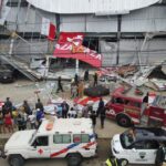 Santiago: retiran escombros para saber si hay personas atrapadas por derrumbe en plaza comercial